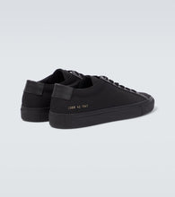 Common Projects Achilles leather and canvas sneakers