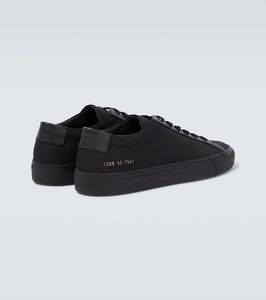 Common Projects Achilles leather and canvas sneakers