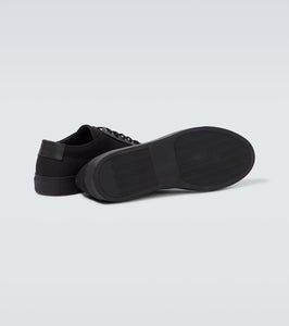 Common Projects Achilles leather and canvas sneakers