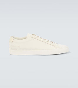 Common Projects Achilles leather and canvas sneakers