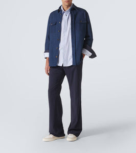 Common Projects BBall Duo leather and suede sneakers