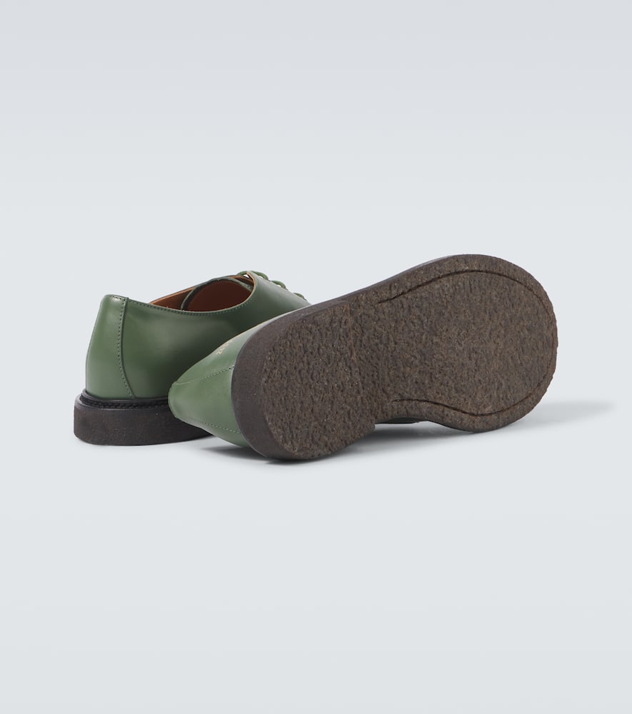 Common Projects Officers leather Derby shoes