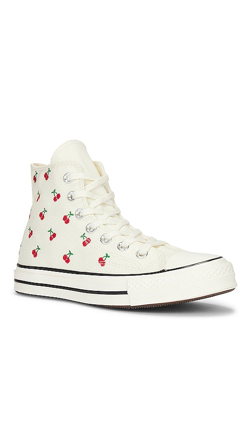 Converse Chuck 70 Cherries Sneaker in White