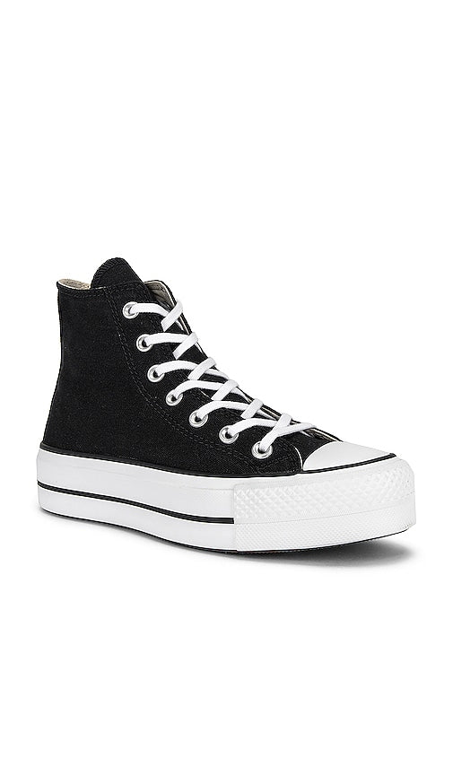 Converse Chuck Taylor All Star Lift Hi Sneaker in Black