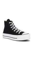 Converse Chuck Taylor All Star Lift Hi Sneaker in Black