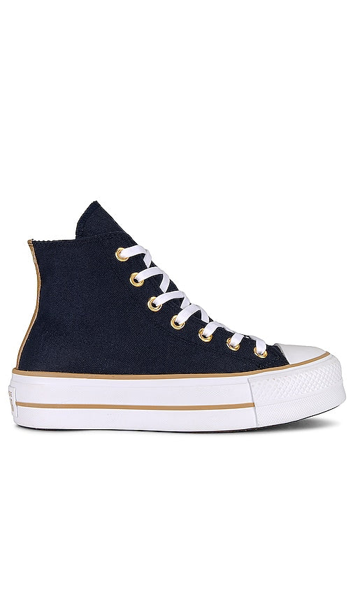 Converse Chuck Taylor All Star Lift Platform Herringbone Stripe Sneaker in Black - Converse - Chuck Taylor All Star - Baskets à plateforme et rayures à chevrons - Noir - Converse Chuck Taylor All Star Lift Platform 黑色人字条纹运动鞋 - Converse Chuck Taylor All Star Lift Platform Herringbone Stripe Sneaker in Schwarz - Converse 척 테일러 올스타 리프트 플랫폼 헤링본 스트라이프 스니커즈블랙 색상 - Converse Chuck Taylor All Star Lift Platform Sneaker a righe a spina di pesce in nero
