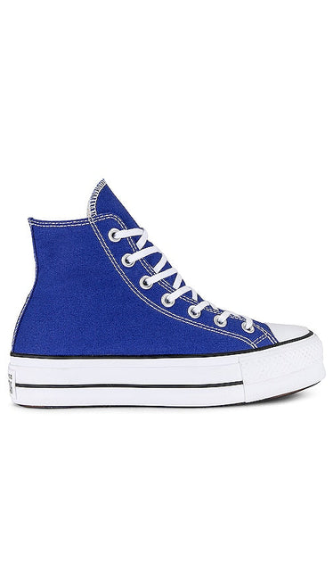 Converse Chuck Taylor All Star Lift Sneaker in Blue - Converse - Chuck Taylor All Star - Baskets Lift - Bleu - Converse Chuck Taylor All Star Lift 运动鞋（蓝色） - Converse Chuck Taylor All Star Lift Sneaker in Blau - Converse 척 테일러 올스타 리프트 스니커즈블루 색상 - Sneaker Converse Chuck Taylor All Star Lift in blu