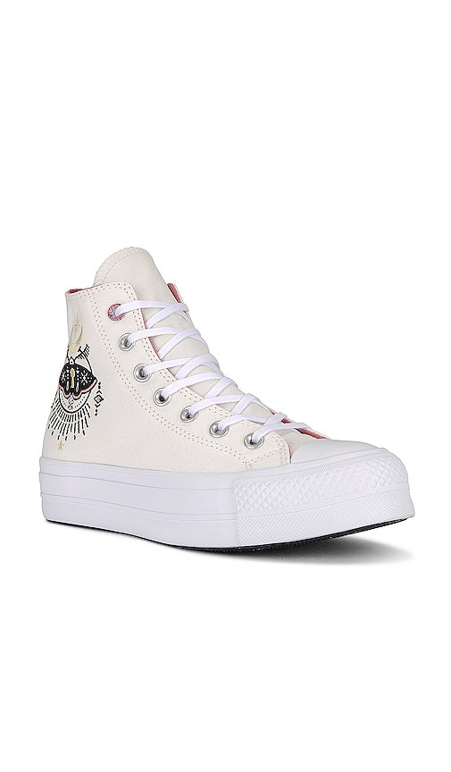 Converse Chuck Taylor All Star Lift Sneaker in Cream