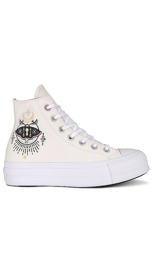Converse Chuck Taylor All Star Lift Sneaker in Cream