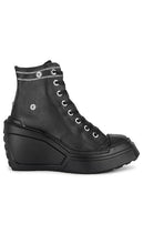 Converse Ct70 De Luxe Wedge Sneaker in Black