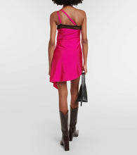 Coperni Asymmetric one-shoulder minidress