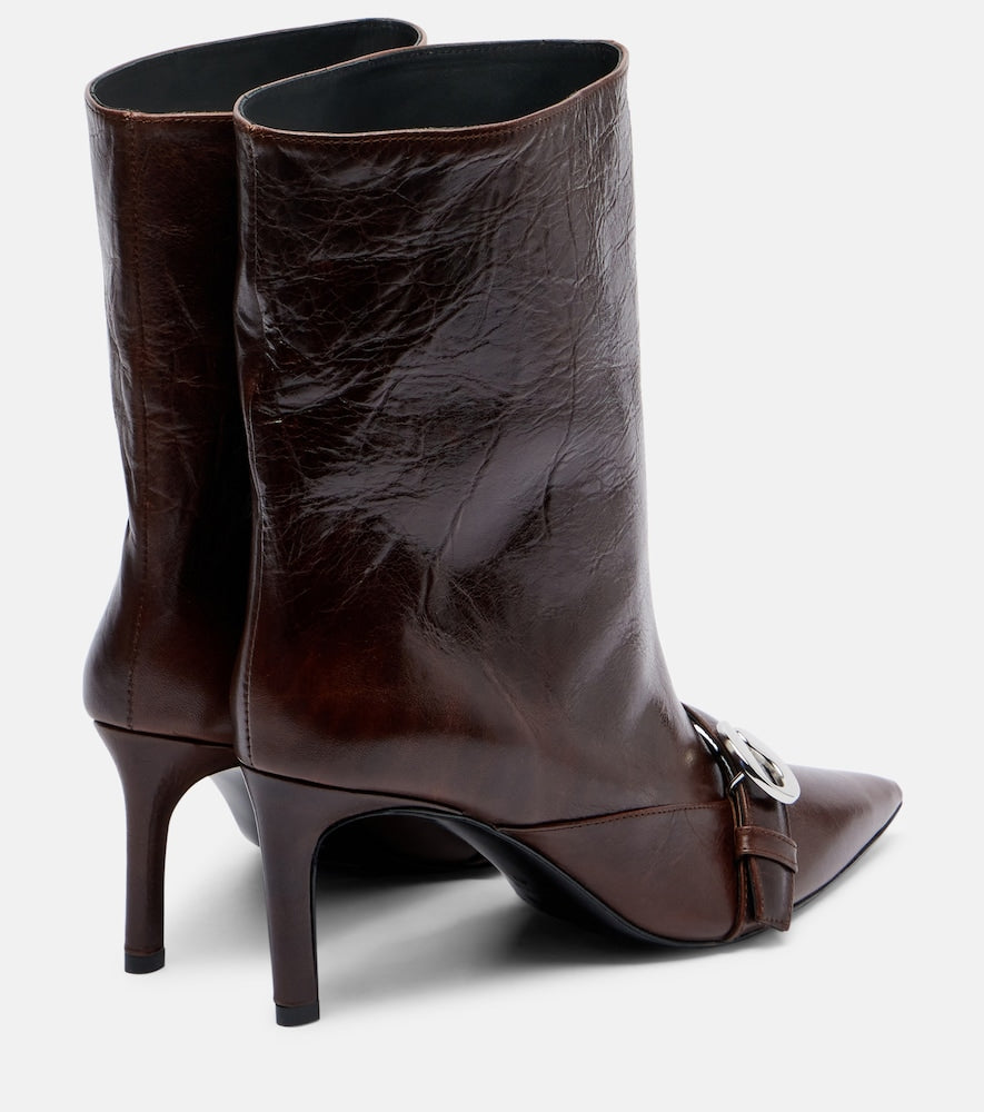 Coperni Belt leather ankle boots