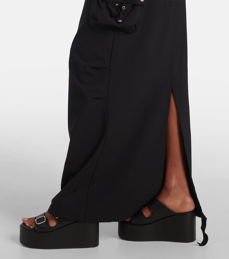 Coperni Cargo maxi skirt