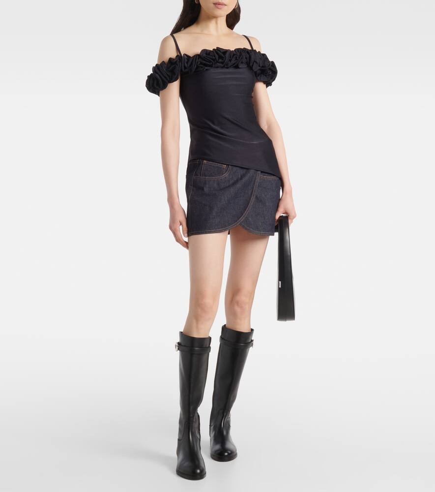 Coperni Cavaliers leather knee-high-boots