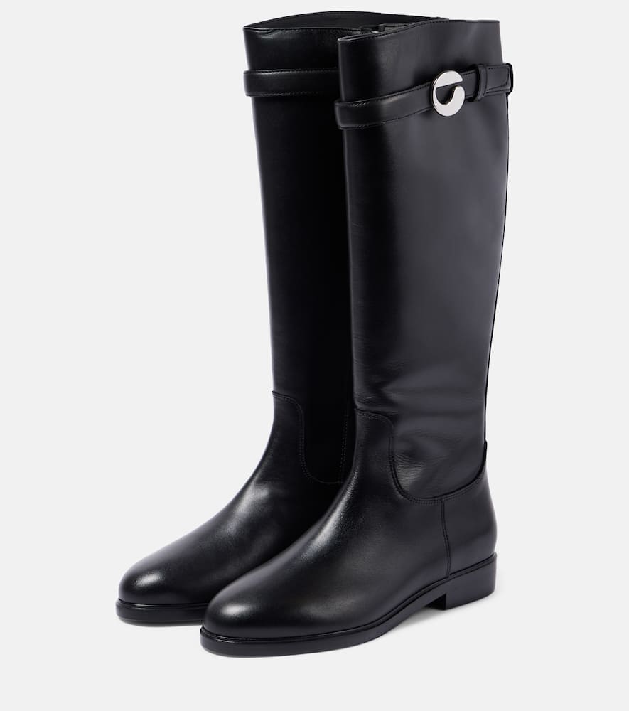 Coperni Cavaliers leather knee-high-boots
