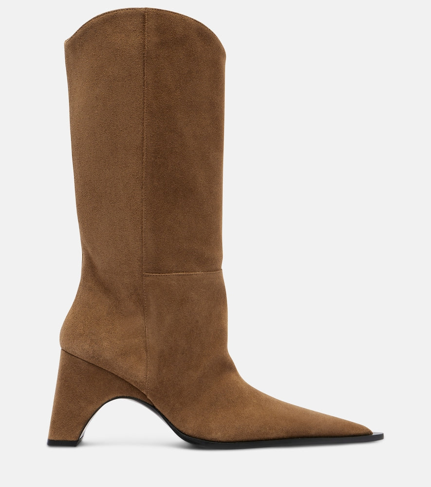 Coperni Cowboy suede knee-high boots