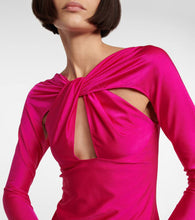 Coperni Cutout jersey minidress