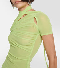 Coperni Cutout jersey minidress