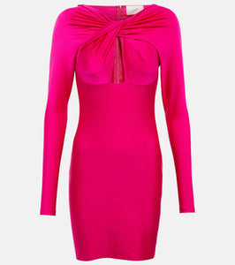 Coperni Cutout jersey minidress