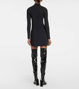 Coperni Cutout wool-blend minidress