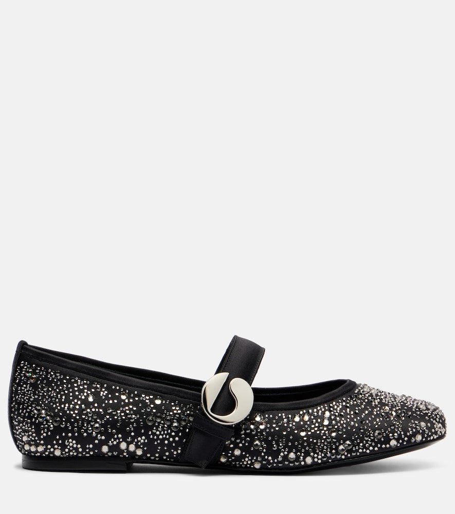 Coperni Embellished ballet flats