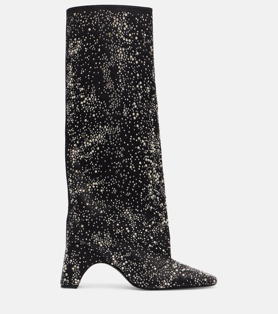 Coperni Embellished knee-high boots