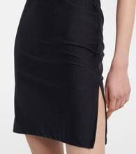 Coperni Emoji embellished jersey minidress