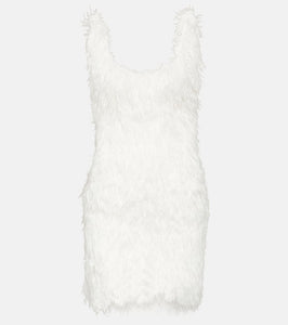 Coperni Feather minidress