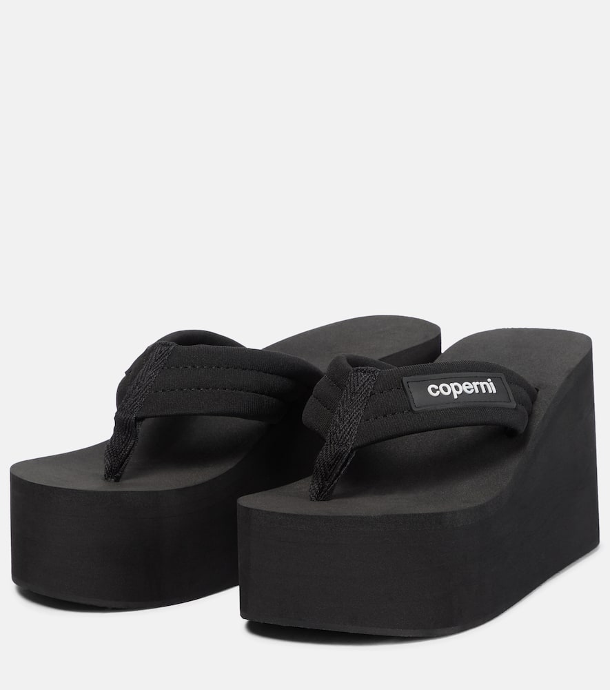 Coperni Platform thong sandals