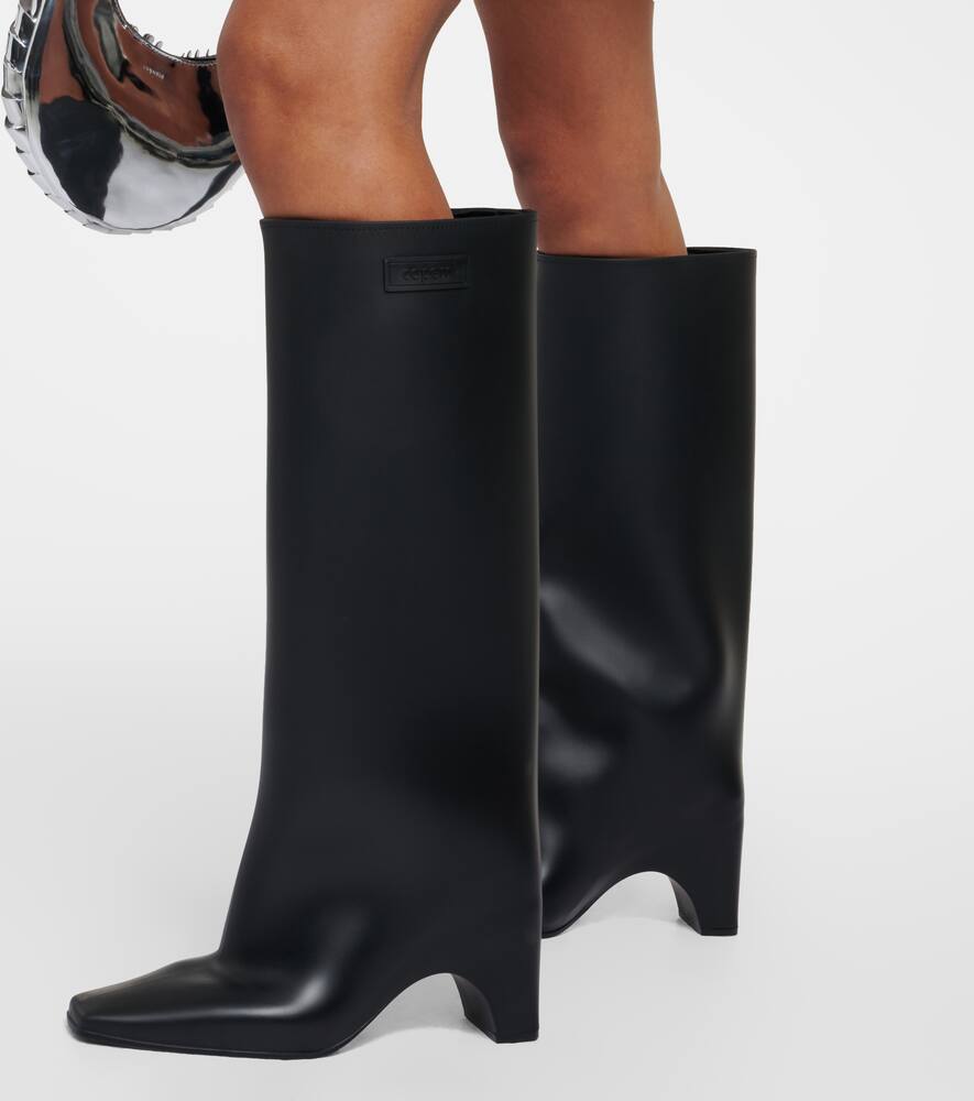 Coperni Rubber Bridge knee-high boots