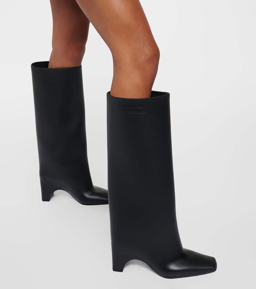 Coperni Rubber Bridge knee-high boots