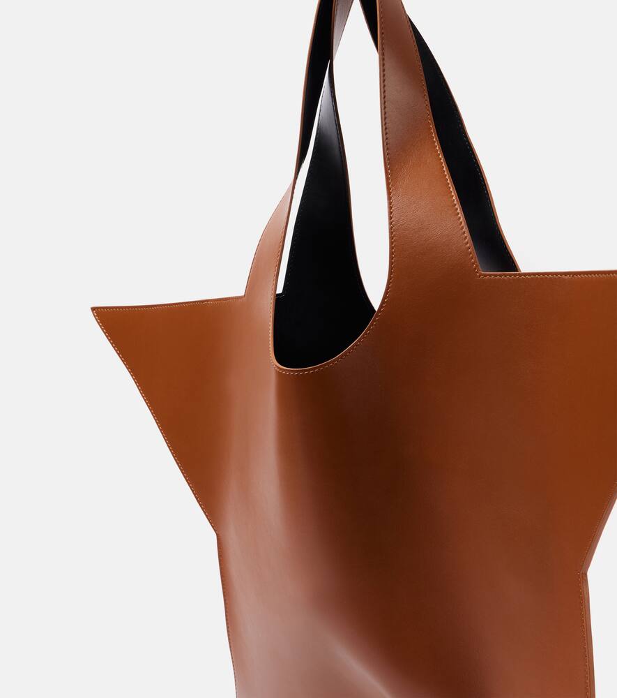 Coperni Star leather tote bag