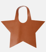 Coperni Star leather tote bag