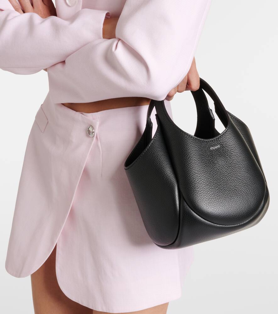 Coperni Swipe Mini leather bucket bag