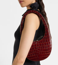 Coperni Swipe croc-effect leather shoulder bag