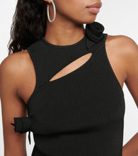 Coperni appliquéd cutout minidress