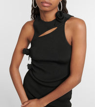 Coperni appliquéd cutout minidress