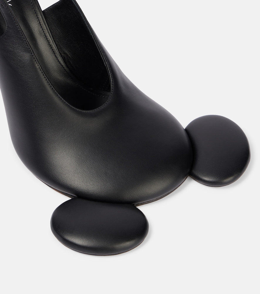 Coperni x Disney  Mickey leather slingback pumps