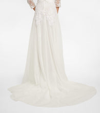 Costarellos Bridal Loukia off-shoulder tulle gown