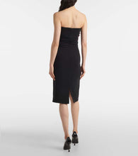 Costarellos Callula crystal-embellished bustier dress