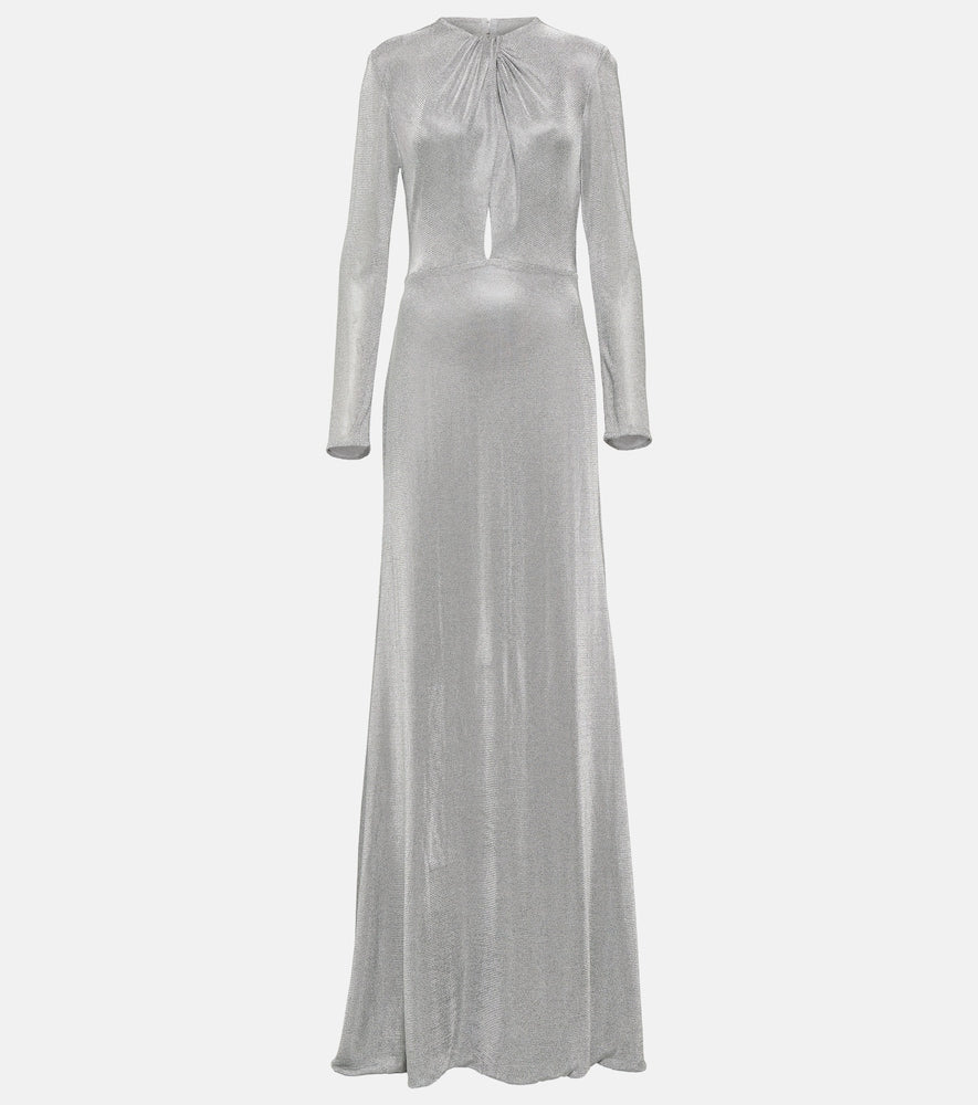 Costarellos Cutout gown. Costarellos 镂空礼服