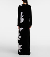 Costarellos Floral appliqu√É¬©  gown