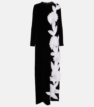 Costarellos Floral appliqu√É¬©  gown. Costarellos 花卉贴花礼服