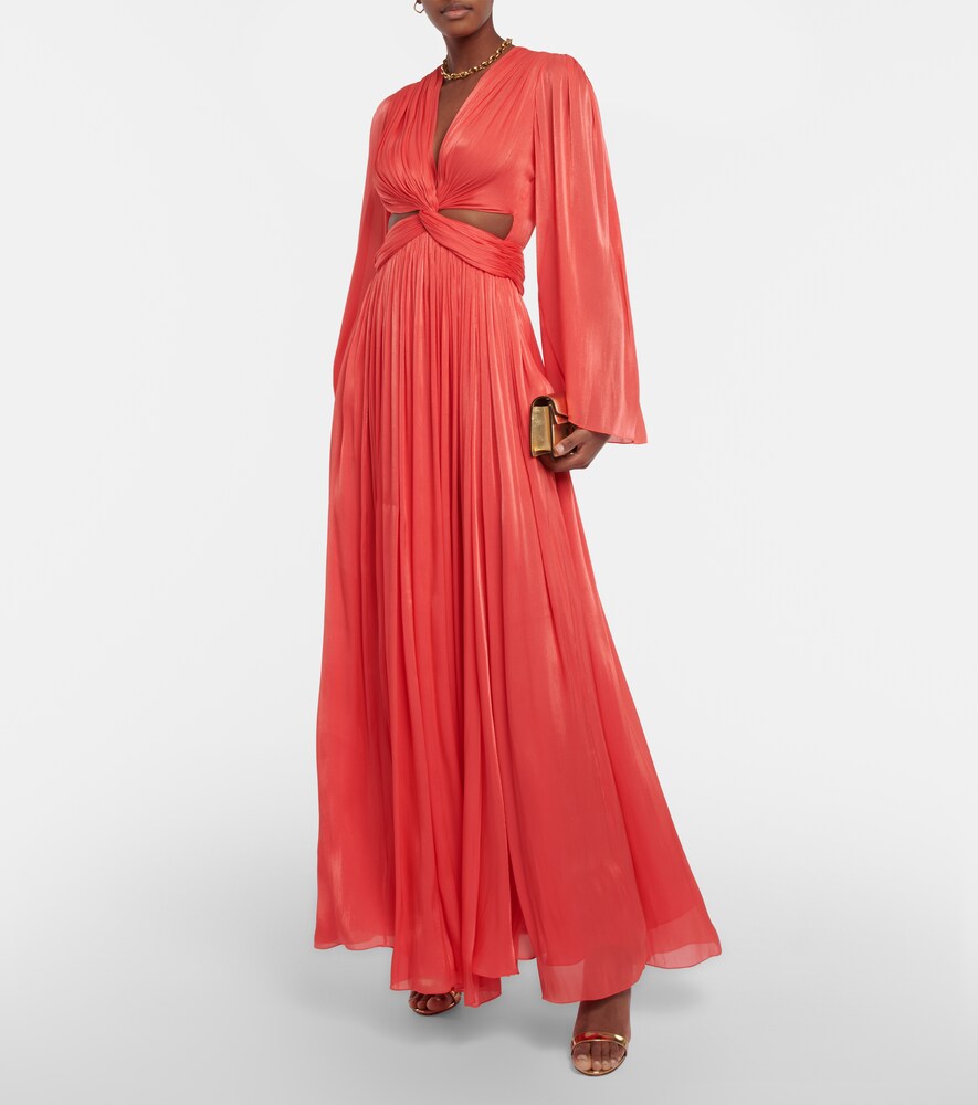 Costarellos Remi georgette maxi dress