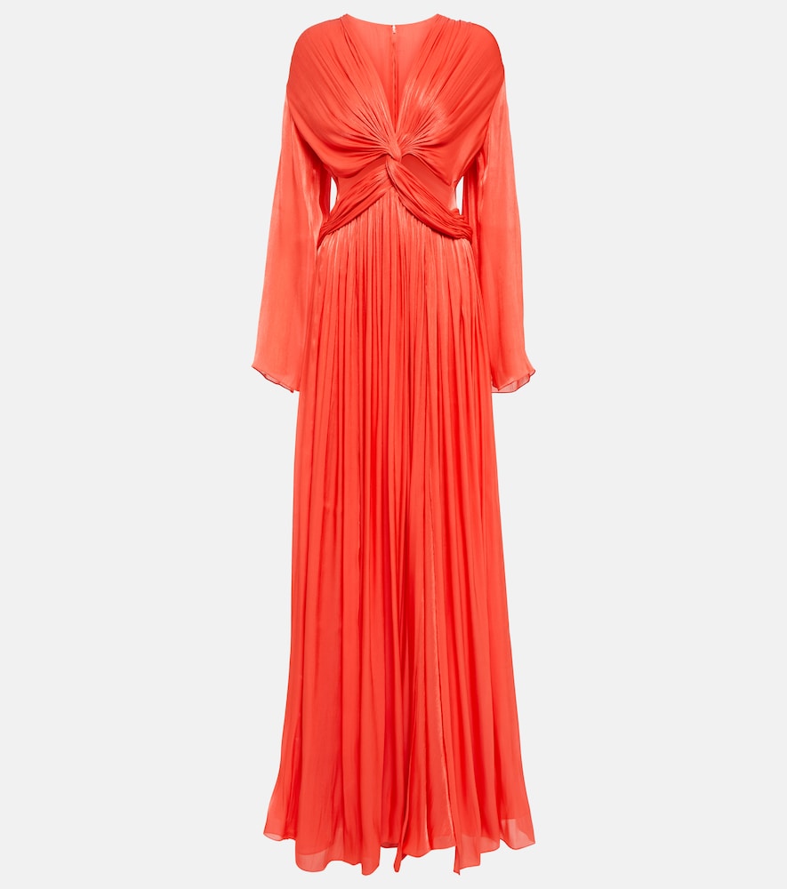 Costarellos Remi georgette maxi dress. Costarellos Remi 乔其纱长裙