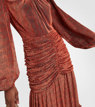 Costarellos Sabrina velvet devor√É¬© gown