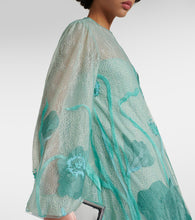Costarellos Yesenia embroidered tulle gown