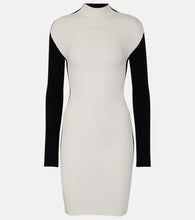 Courreges Colorblocked minidress. 库雷热撞色迷你连衣裙