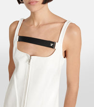 Courreges Cotton-blend minidress