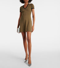 Courreges Cotton jersey minidress